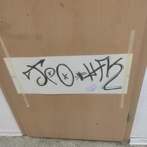 spontan Graffiti-Projekt